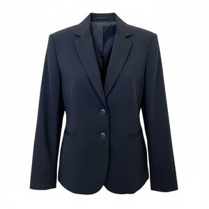 Good American Blazer NWT Size Medium Black Luxe Suiting Classic Tailored Fit